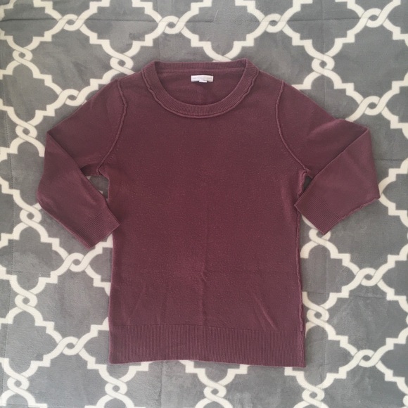 New York & Company Sweaters - New York & Company Sweater mauve 3/4 Sleeve Med